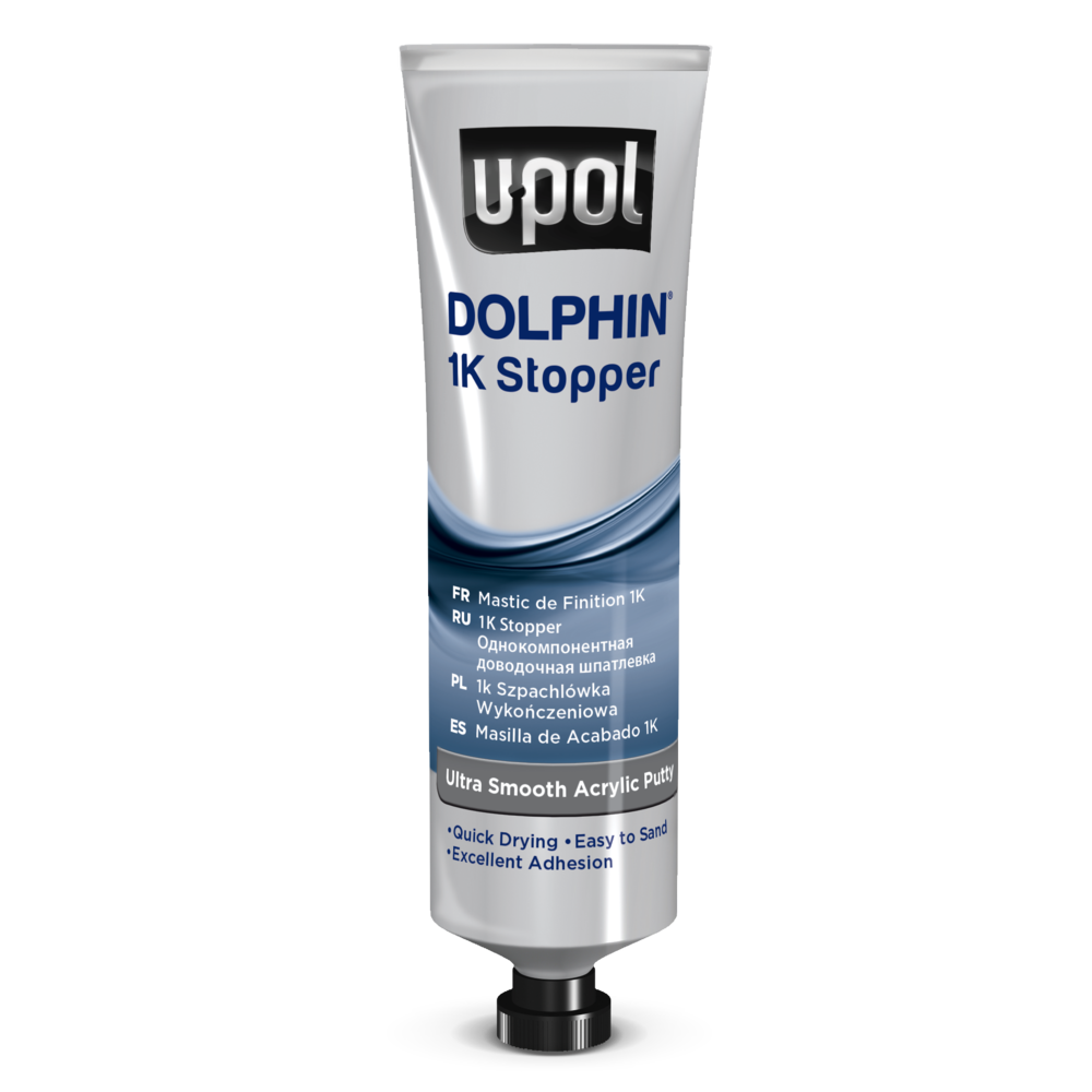 Dolphin 1K Stopper Ultra Smooth Acrylic Putty, 200g tube Dolphin 1K Stopper Ultra Smooth Acrylic Putty, 200g tube