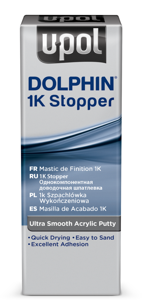Dolphin 1K Stopper Ultra Smooth Acrylic Putty, 200g tube Dolphin 1K Stopper Ultra Smooth Acrylic Putty, 200g tube