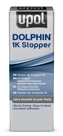 Dolphin 1K Stopper Ultra Smooth Acrylic Putty, 200g tube Dolphin 1K Stopper Ultra Smooth Acrylic Putty, 200g tube