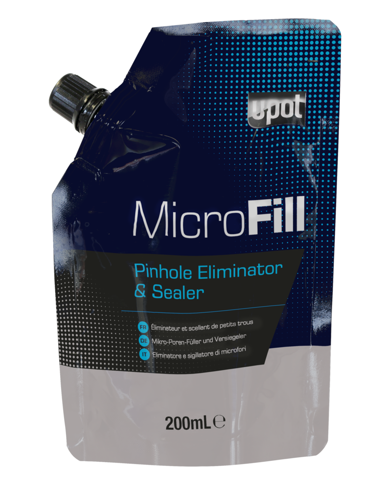 MicroFill pinhole eliminator and sealer, 200ml, donker grijs MicroFill pinhole eliminator and sealer, 200ml, donker grijs