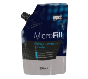 MicroFill pinhole eliminator and sealer