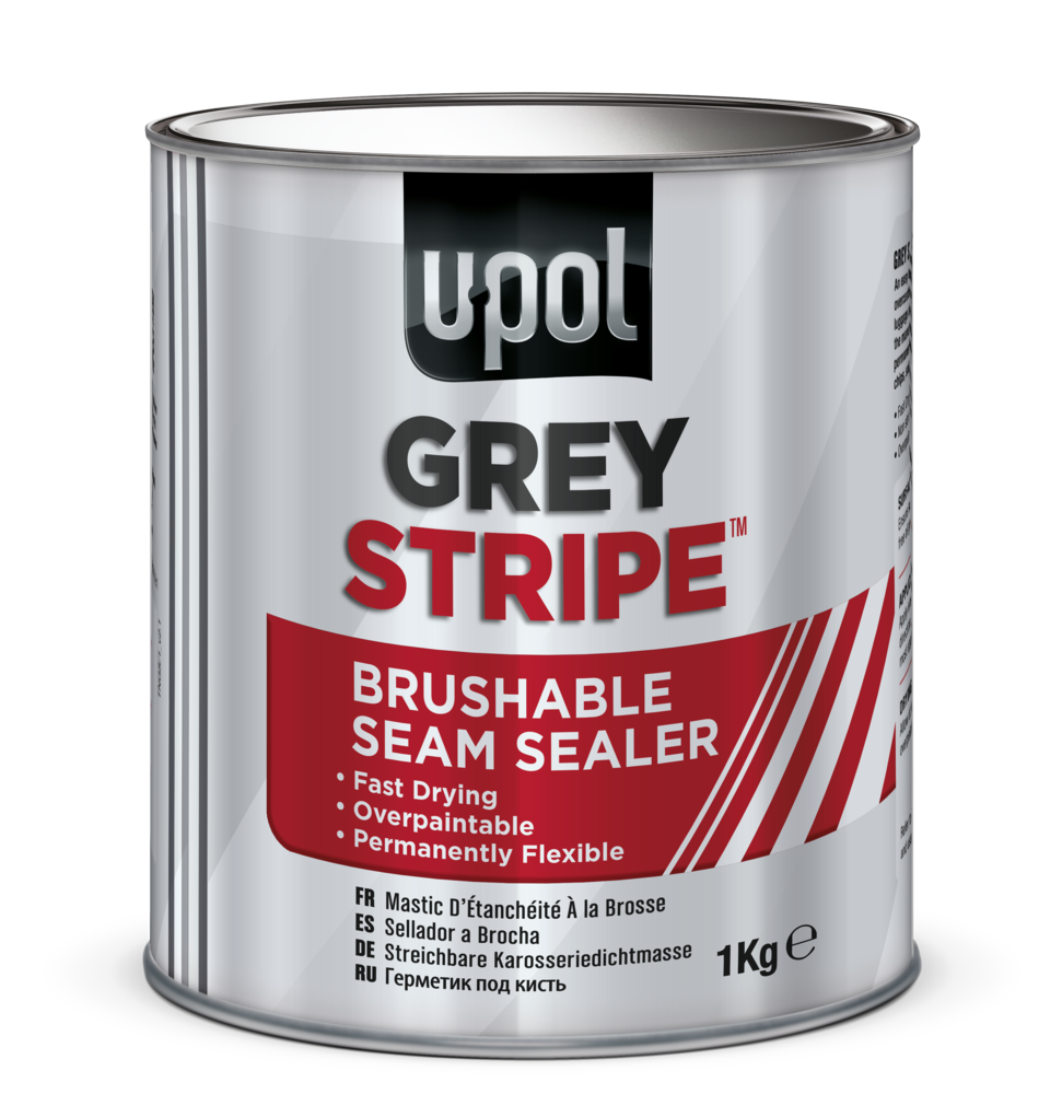 U-POL Grey Stripe Nahtversiegeler, 1 liter Dose, grau