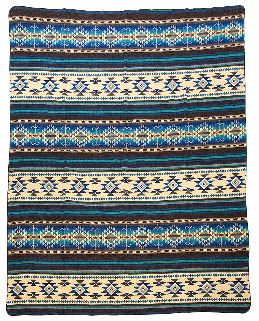 Alpaca native deken - Cotopaxi - Blauw Blue