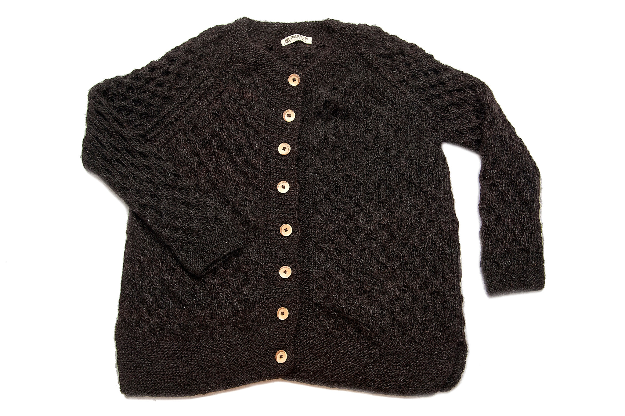 100% Baby Alpaca Vest - Zwart - Duurzaam, Luxe & Uniek 100% Baby Alpaca Vest - Zwart - Duurzaam, Luxe & Uniek