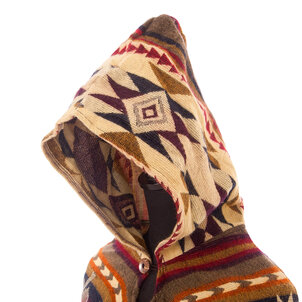 EcuaFina Poncho Dreieck Gelb