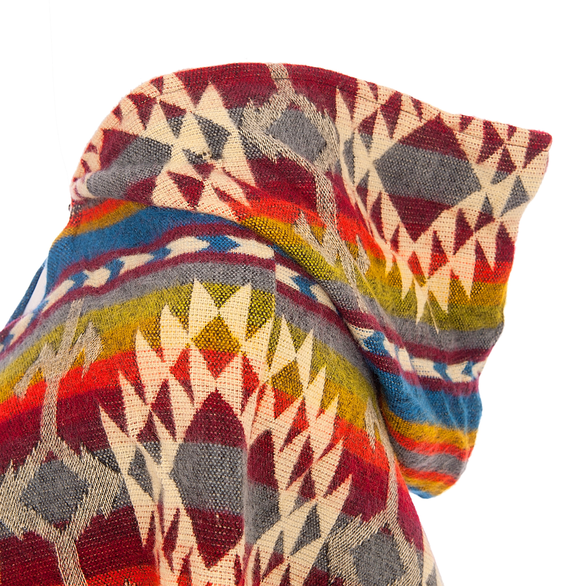 EcuaFina Poncho Dreieck Blau