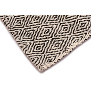 EcuaFina Tapis en laine -150 cm x 130 cm