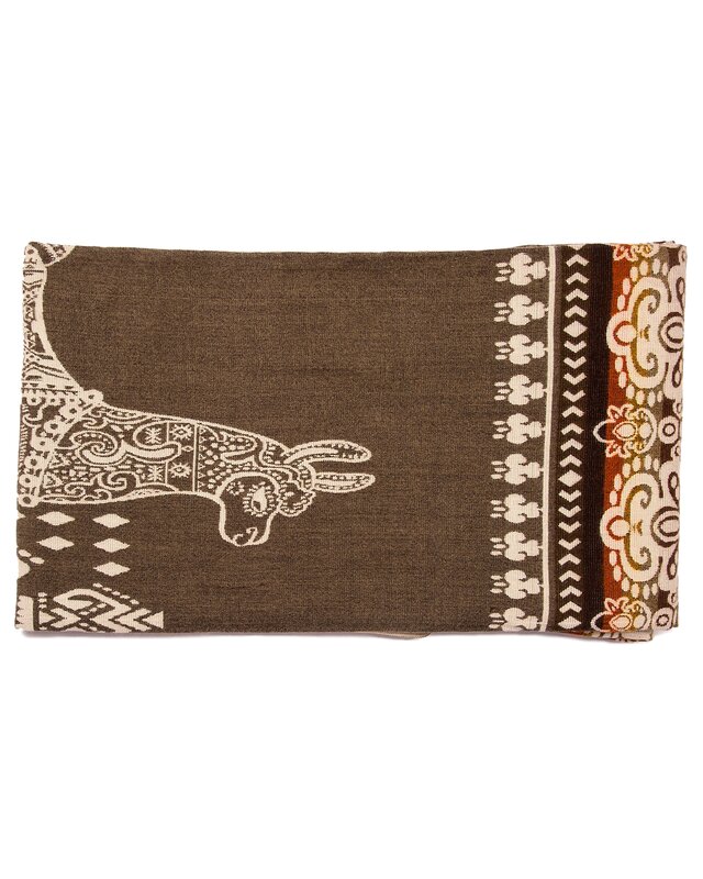 EcuaFina Couverture native - Alpaga - Marron