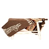 Alpaca Blanket Alpaca Motif Brown
