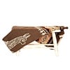 Plaid en Alpaga Motif Alpaga Marron