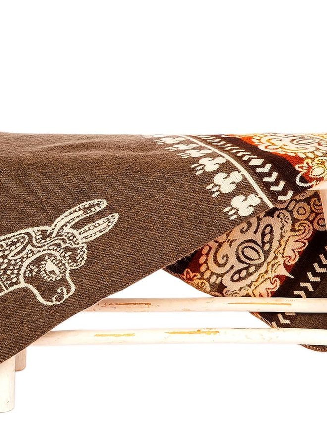Alpaca Native Blanket Alpaca wool blanket Handmade Fair Trade