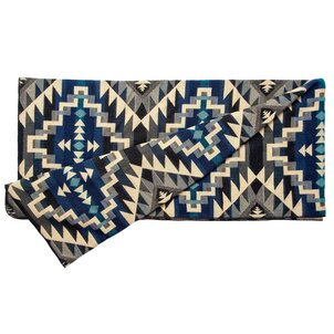 EcuaFina Couverture equatorienne en Alpaga -- Chimborazo Blue Noir