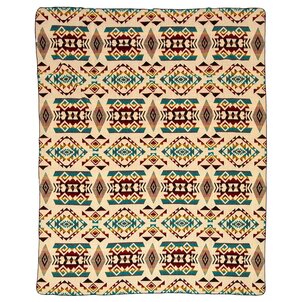 EcuaFina Alpaca Native Blanket - Chimborazo - Multicolor - Sustainable - Interior