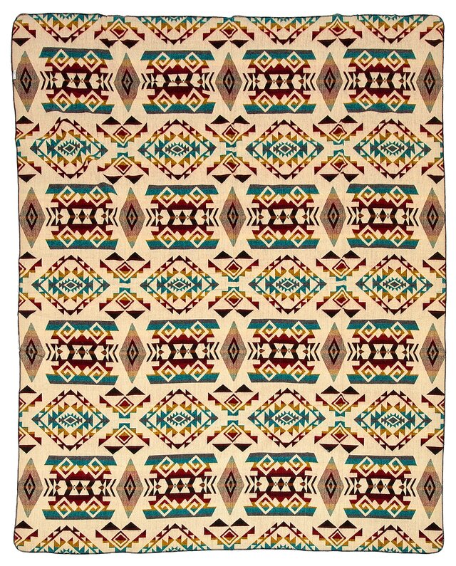 EcuaFina Alpaca Native Deken - Chimborazo - Kleurenmix - Sustainable - Interieur