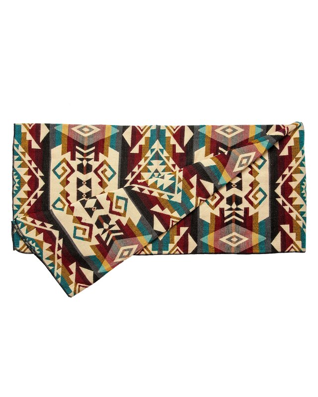 EcuaFina Couverture native en alpaga - Chimborazo - Multicolore  - Durabilité - Intérieur