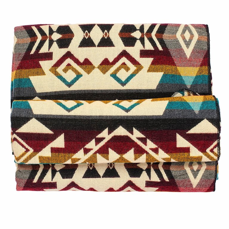 EcuaFina Alpaca Native Deken - Chimborazo - Kleurenmix  - Dutch Design - Sustainable - Interieur