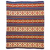 Throw for sofa - Alpaca Wool Native Blanket - Warm Bedspread - Boho Decoration - Cotopaxi - Mix