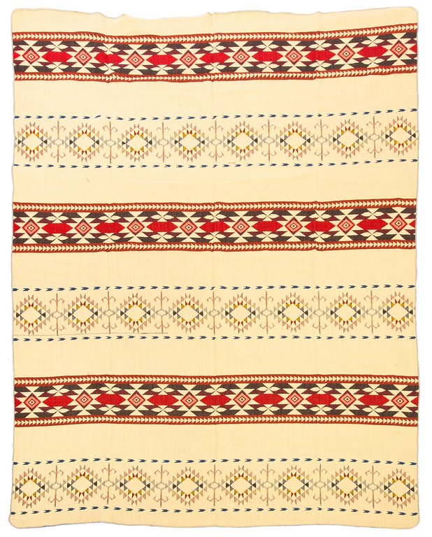 EcuaFina Alpaca native blanket - Cotopaxi - Multicolor