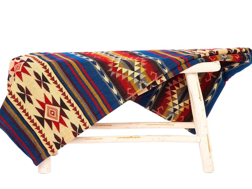 Alpaca Native Blanket Alpaca wool blanket Handmade Fair Trade