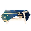 Imbabura Blau Decke aus Alpakawolle