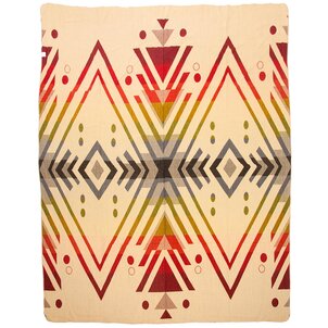 EcuaFina Plaid en laine d'alpaga - Imbabura Rouge