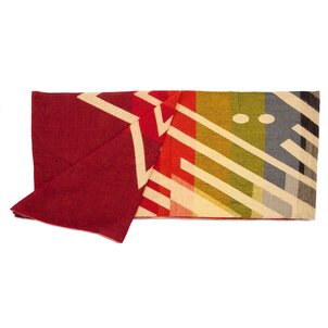 EcuaFina Red Throw Blanket - Alpaca Wool - Imbabura -Red  - Warm & Soft - FairTrade - Handmade in Ecuador - Imbabura - Red