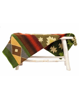 EcuaFina Blanket - Quilotoa Green