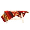 Alpaca Native Blanket - Double-sided prints - Dutch/Native Design - FairTrade & Authentic - Quilotoa- Red