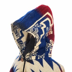 EcuaFina Poncho Inca Rouge