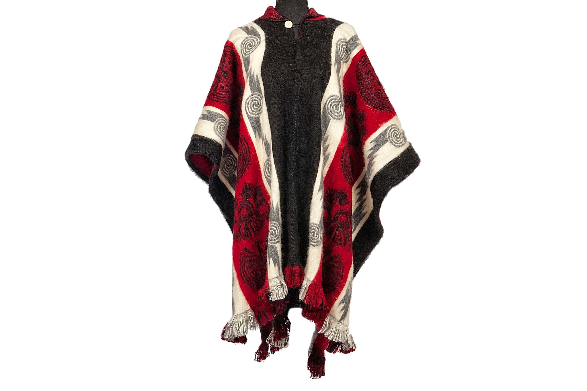 Poncho Maya Zwart