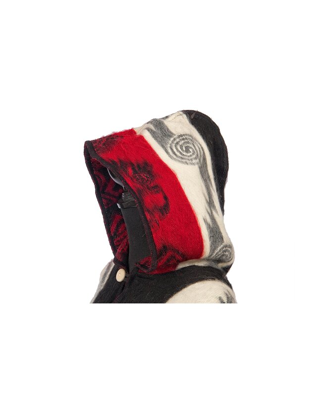 EcuaFina Poncho Maya Schwarz