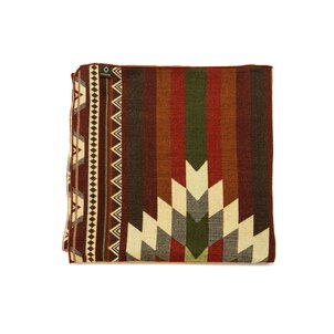 EcuaFina Alpaca Native Deken - Antisana Groen