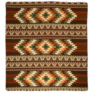 EcuaFina Alpaca Native Decke - Antisana Grün