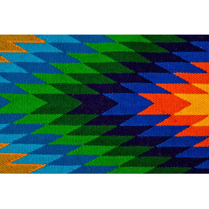 EcuaFina Wollteppich Aztekisch 170 cm x 115 cm - Dutch Design - Ecuadorian Production - 100% Wool