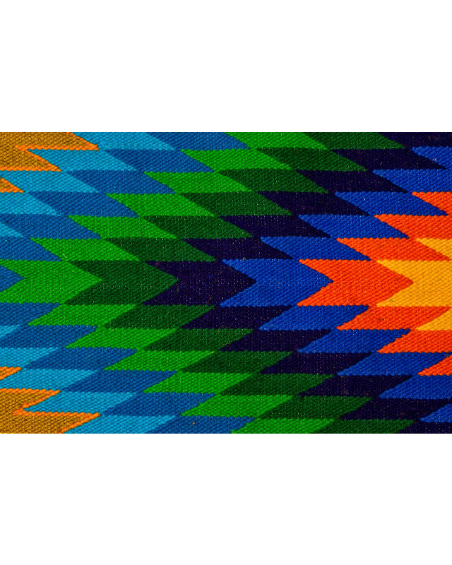 EcuaFina Wool Rug Aztec - Southwestern - Ethnic Design - Multicolor Rug - Midsize rug