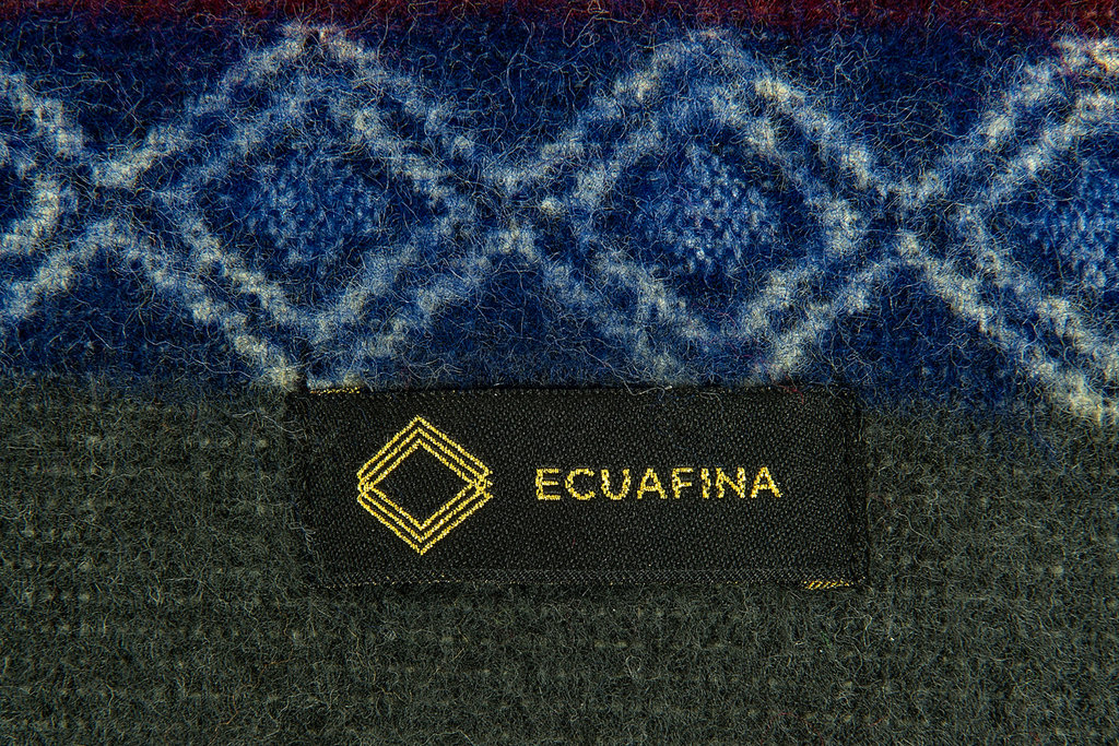 EcuaFina Alpaca native blanket - Alpaca - Grey
