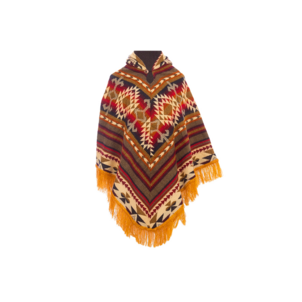 EcuaFina Poncho Driehoek Geel