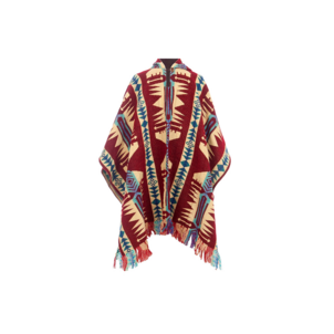 EcuaFina Poncho Quitu Rood