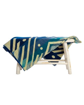 EcuaFina Mini Deken - Imbabura Blauw