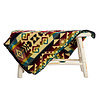 Mini Alpaca native blanket - Double-sided prints - Dutch/Native Design - FairTrade & Authentic - Chimborazo - Multicolor