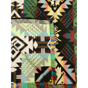 EcuaFina Poncho Waorani  Green