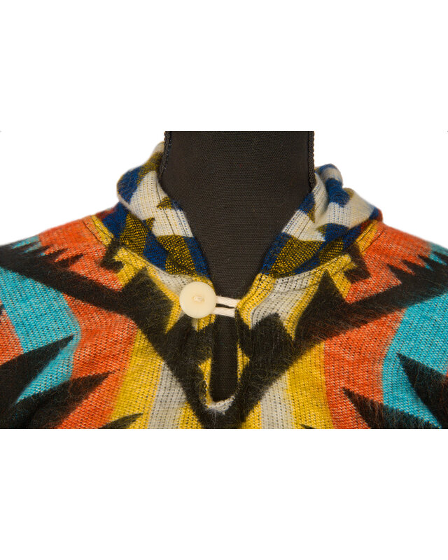 EcuaFina Poncho Waorani  Green