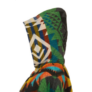 EcuaFina Poncho Waorani Vert