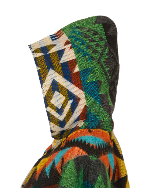 EcuaFina Poncho Waorani Vert