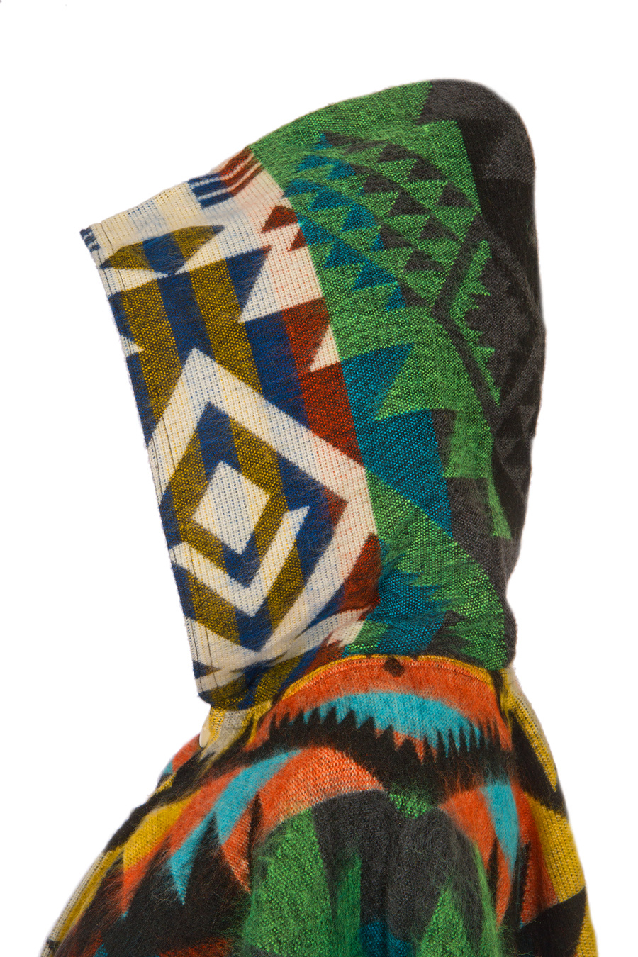 EcuaFina Poncho Waorani Vert