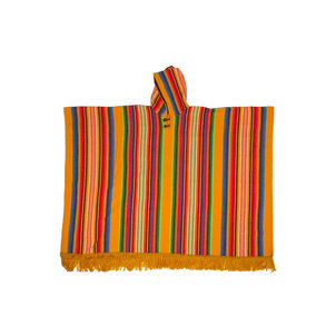 EcuaFina Poncho Sapara Jaune - Poncho d'été -