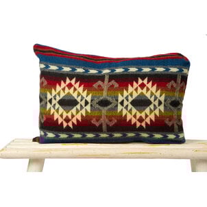 EcuaFina Cushion 60 x 40 cm - double-sided Cotopaxi mix - including duck feather inner cushion