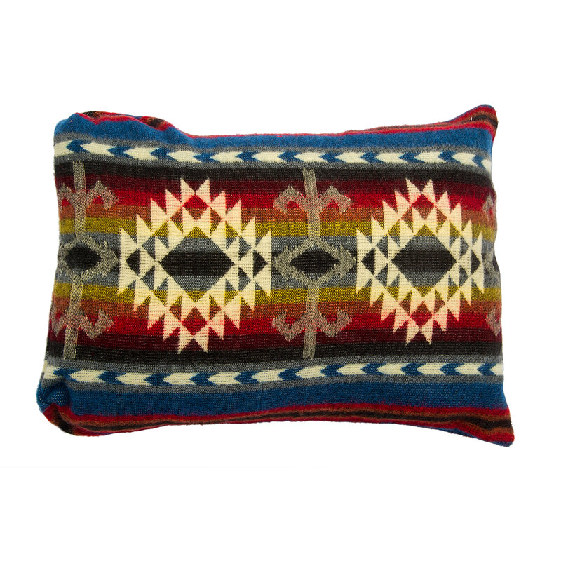 EcuaFina Kussen 60 x 40 cm - dubbelzijdig Cotopaxi mix - inclusief binnenkussen van eendenveren