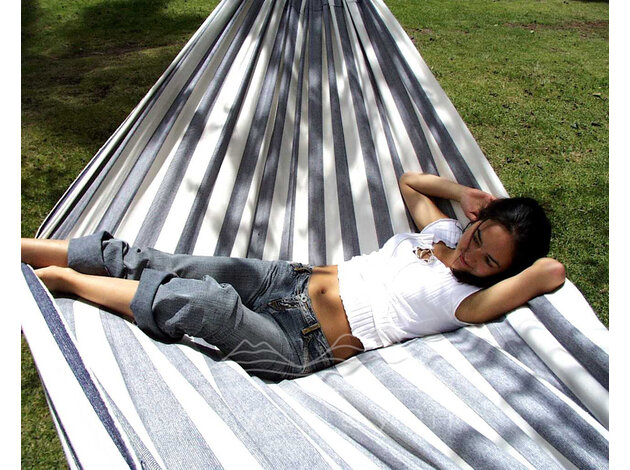 EcuaFina Hammock- Marinera Blue - XXL Double