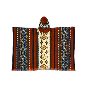 EcuaFina Poncho Quichua Braun